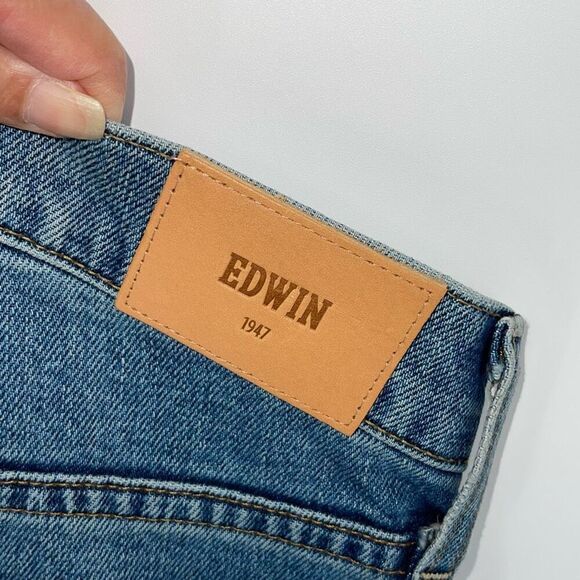 Edwin USA High Rise Ryder Bootcut Flare‎ Jeans Solstice Size 26 NWOT - Picture 8 of 12